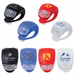 Promotional LED Silicone Bike Light | Printed Sports Giveaways